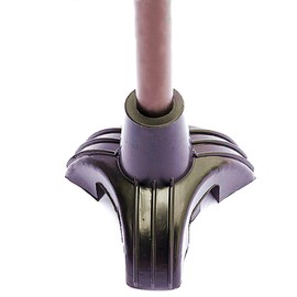 [TradeWind] Stick Staff Stock, Replacement Rubber, Anti-slip, Anti-tip, Rubber Cane Tip, Rubber Feet for Canes, Nursing Staff, 0.7 inch (19 mm) (3 Pair Type)
