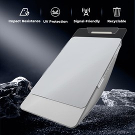 SafeDish Starlink Cover Dish Protector for Starlink Gen2, Polycarbonate (PC) Hail Protective for Starlink Dish G2, UV Resistant, Durability Improved Hail Protector, Safe Dish from Hailstone Rocks