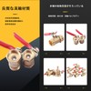 Mirhua Air Valve Ball Valve 1/4" Female to Male Thickness