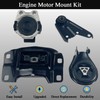 LLANNDER 4pcs Engine Motor and Transmission Mount Kit Compatible with