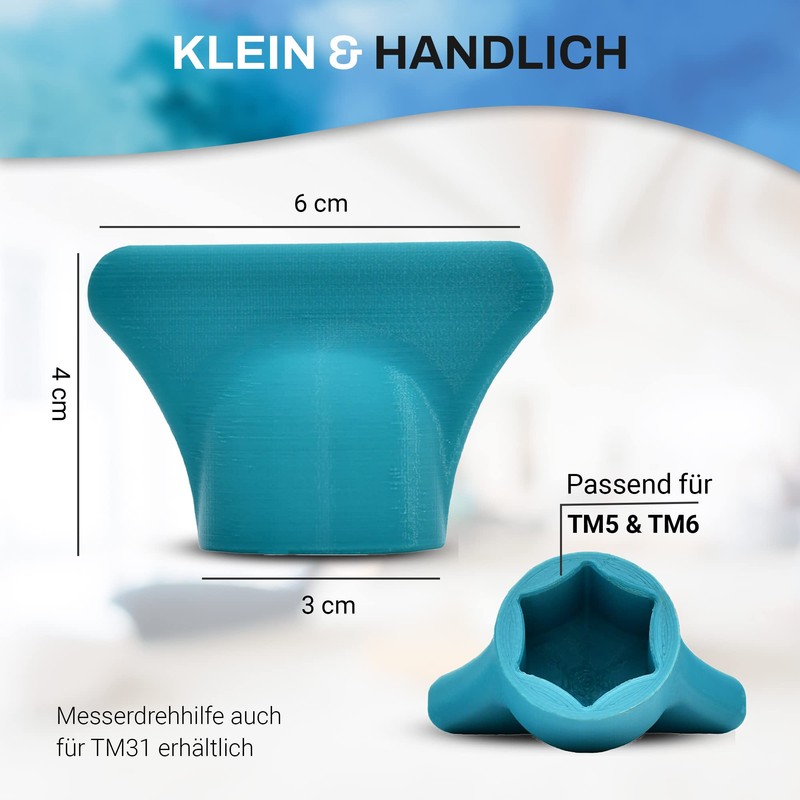 mix-slider Thermomix-Compatible Dough Flower, Dough Remover Accessory For Vorwerk TM5