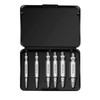 QincLing Set of 6 Screw Extractor Set, Damaged Screw Remover