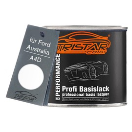 TRISTARcolor Autolack Dose spritzfertig für Ford Australia A4D Arctic White Basislack 0,5L