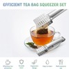 4Pcs Tea Bag Squeezer, Teabag Squeezer Tool, Tea Bag Tongs