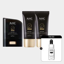 AHC 마스터즈 아쿠아리치 선크림 듀오세트 30ml+에어리치 선스틱 14g+(GIFT)프로샷 세럼 5ml Masters Aqua Rich Sunscreen Duo Set 30ml + Airy Rich Sun Stick 14g + (GIFT) Pro Shot Serum 5ml