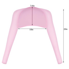 Yookat 4 Pieces Cooling Shawl Golf Cooling Shawl Arm Sleeve Sun Protection Golf Shrug for Women Men Outdoor Sports Multicolor