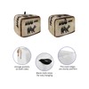 Toaster Covers 4 Slice Slot Vintage Black Bear Pine Tree