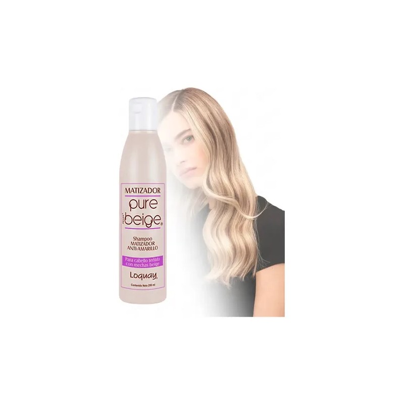 Loquay Pure Beige Shampoo Matizador 250 Ml