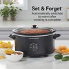 Hamilton Beach 6 Quart Programmable Slow Cooker, Large Dishwasher Safe