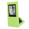 Weather Forcast Clock Solar Battery Powered Square LCD Display Timing