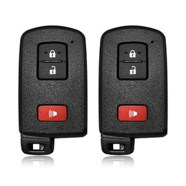 2 Keylessbest Replacement for 2017 2018 2019 2020 2021 Smart Proximity Toyota Highlander Land Cruiser Prius C Sequoia Tacoma Tundra 4Runner GNE 281451-2110 Board Key Fob HYQ14FBA 314.3MHz 3 Buttons