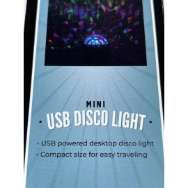 Happy Hour Mini Disco Light LED With 18” USB Cord By Happy Hour The Original Fun Workshop