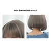 Fashion Women Bobo Style Wig Short Straight Heat Resistant Synthetic