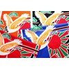 Cosmo Textile AP85801-3 Great Catch Flag Printed Fabric, 36.2 x