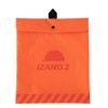 DIC Plastic Folding Helmet IZANO2 Orange/White Line