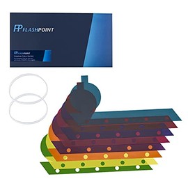 Flashpoint Creative Color Gel Kit for Xplor300 Pro and Godox AD300 Pro Monolights