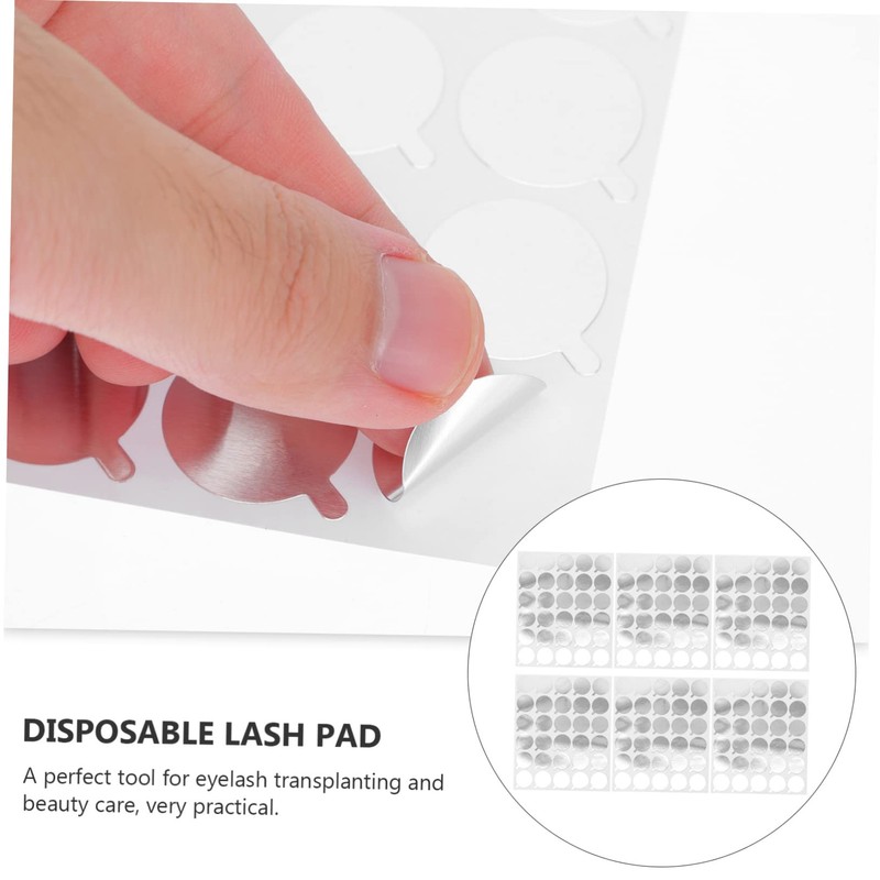 FOMIYES Eyelash Extension Pad Lash Grafting Gasket False Eyelash Plate