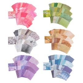 VOANZO 600 Sheets Vintage Scrapbook Paper DIY Journaling Supplies Decorative Craft Paper Aesthetic Stationery Scrapbooking Paper for Bullet Journal Junk