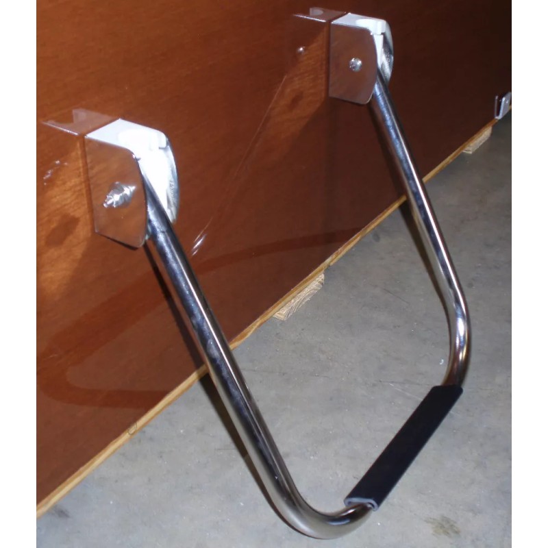 AFI Stainless Steel Boat Boarding Ladder, Direct Transom Mount Ladder