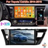 Virego For Toyota Corolla 2014-2016 Apple CarPlay GPS Navi Android