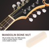 Set of 3 Mandolin Tailnuts, Slotted Mandolin String Bone, 28
