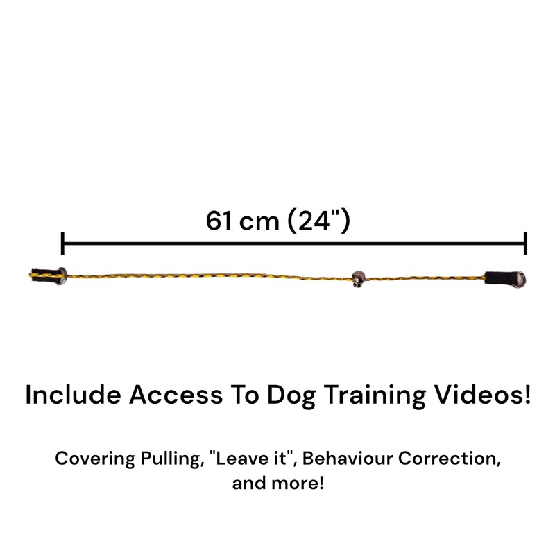 EQ K9 Slip Collar for Dog Training, Handmade Choke Collar