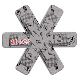 Pan Protectors for Stacking,Set of 18 and 3 Different Size,pan separators Protectors,Cookware Protector Set,Pot Protectors Stacking，Pot Pads Anti-Slip to Avoid Scratching or Marring When Stacking