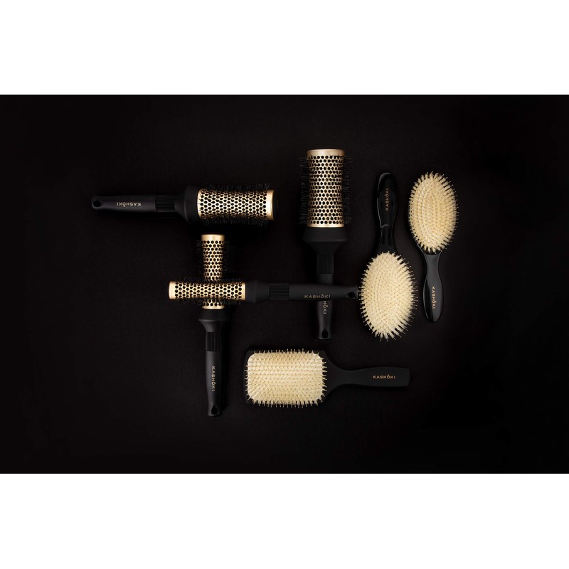 Kashoki Smooth White Detangler, Oval Detangling Brush, XL, 100 g