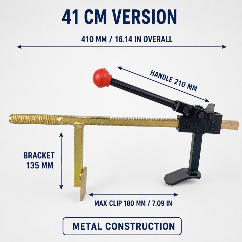 16.14-Inch Manual Steel Tire Changer Bead Breaker Tool