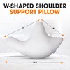 Cheer Collection Rotator Cuff Pillow (White) - Shoulder Surgery Pillow