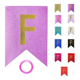 KFMX 12 Letrero Banderin De Feliz Cumpleaños Decoracion