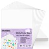 AKONEGE 50PCS White Poster Board 11" x 14" Poster Board,