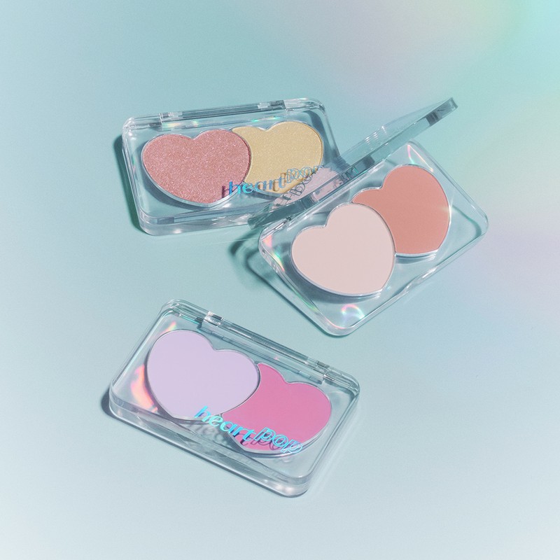 [Etude] Heart Pop Duo Blusher 7.5g / [에뛰드] 하트팝 듀오