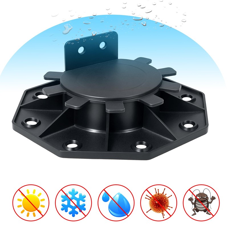 Adjustable Decking & Flooring Support Pedestal, 12 PCS Durable Plastic