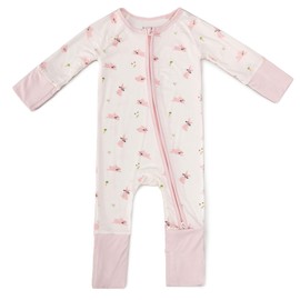 Romper for baby 0-3 Months, 95% Viscose made from bamboo, 5% Spandex - Imported (Bunny, 6-9 Months)