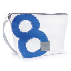 360° Brise 2354 Wash Bag Canvas White Number Blue, White Grey Blue, Maritime