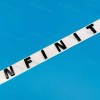 Unbranded Rear Tailgate Letters Emblem For Infini-ti Trunk Lid Badge