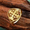 EUEAVAN Jerusalem Cross Ring for Women Jerusalem Crusader Ring for