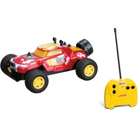 Mondo Motors Hot Wheels Dune Monster RC Car 1:24 Scale Dual Frequency Up to 10 km/h Speed Lexan Casing Full Function for Kids 63682