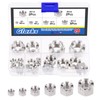 Glarks 20Pcs M6 M8 M10 M12 M14 M16 304 Stainless
