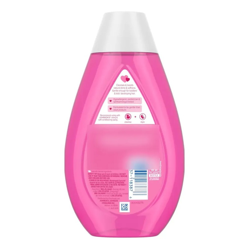 Champú Johnson's Kids Shiny & Soft Sin Lágrimas, 400 Ml,