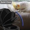 Aünsffer Quick Release Toilet Seat, 16.5inch Round Toilet Seat Soft