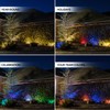 Enbrighten LED Ground Lights, 6 Path Lights, 40ft, Color Changing,