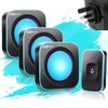 Wireless Doorbell 1200Ft Waterproof Door Bells for Home Plug in