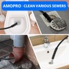 AMOPRO Sewer Jetter Kit for Pressure Washer, 5800PSI Drain Cleaner