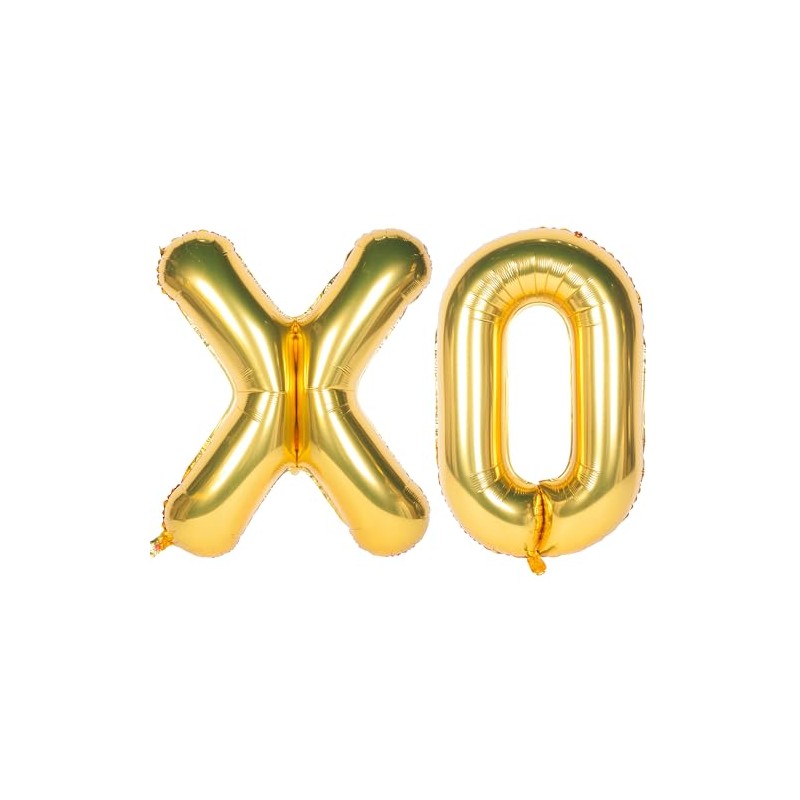Gold Letter Balloons 40 Inch Giant Jumbo Helium Foil Mylar