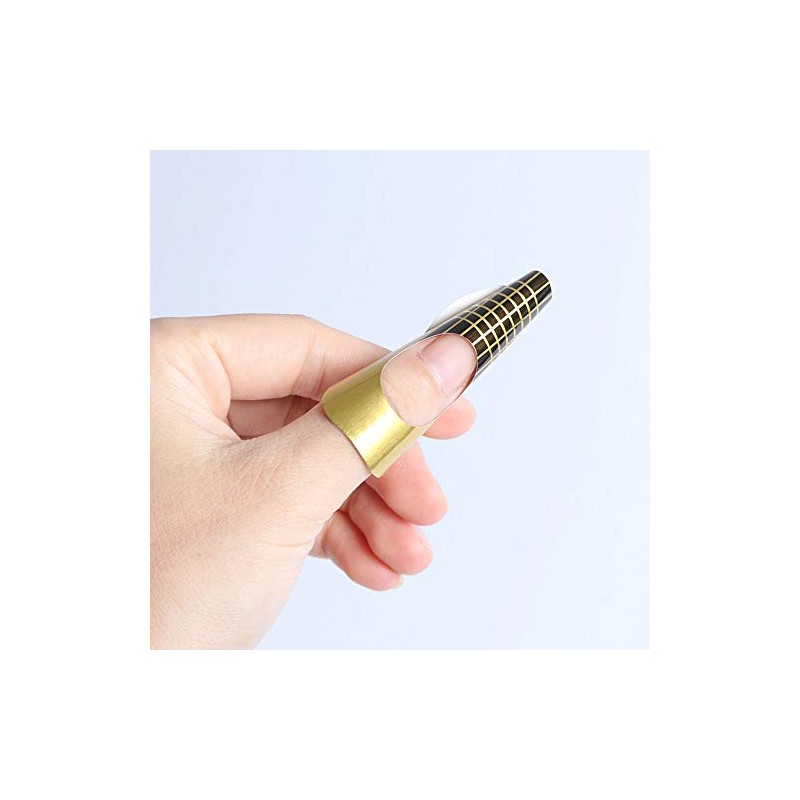 100pcs Long Lasting Gel Nail Art Foam Tip Nail Guide