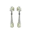 Fashionable Oxidised Silver Earrings for Wedding Wear – Elegant Pearl