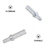 Sosoport 40pcs Nock Accessories Aluminum Tails Shafts 4.2mm Inner Diameter