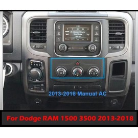 Alikali Android 13 Car Stereo w/Carplay Android Auto for Dodge for Ram 1500 2500 3500 4500 5500 2013-2019 Double Din 9.7" Car Radio Receiver w/WiFi Backup Camera-2+32G (Only fit Manual AC)